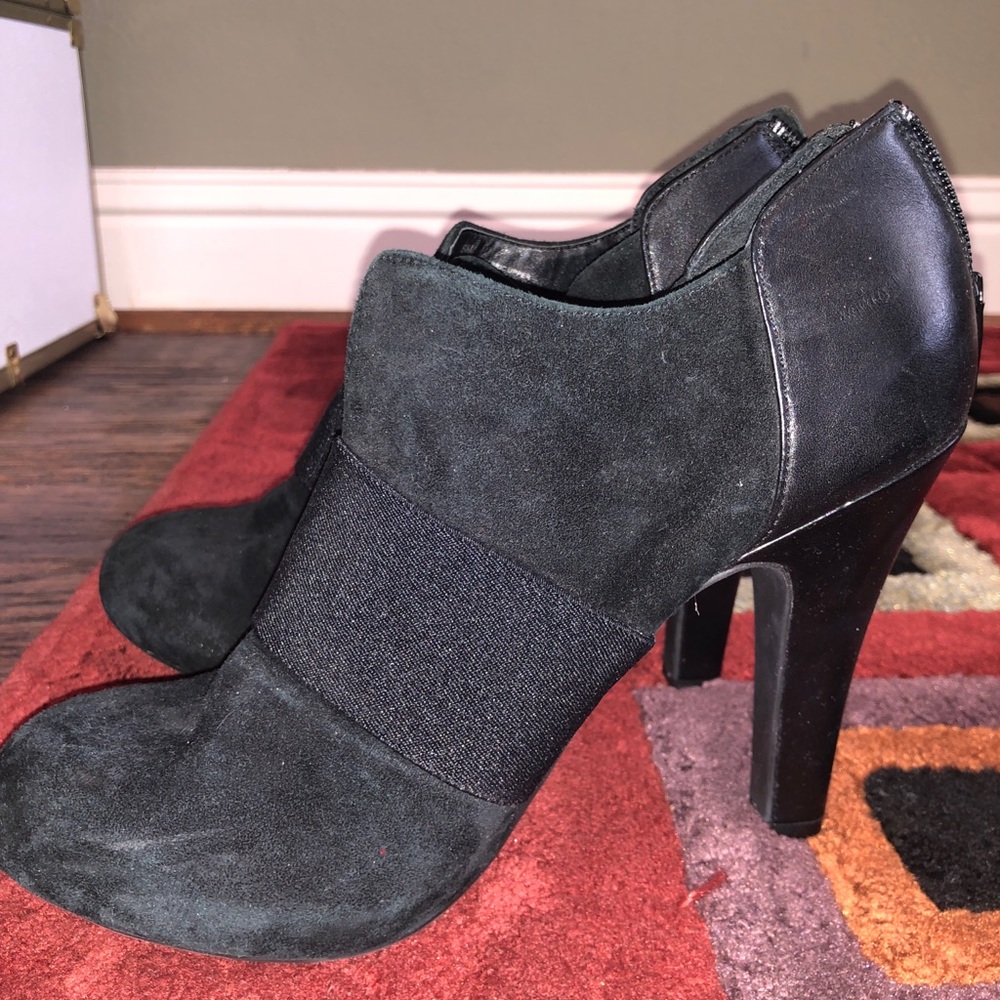 black heels